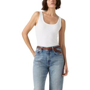 imageLevis Womens Hayes Ribbed TankNew Bright White