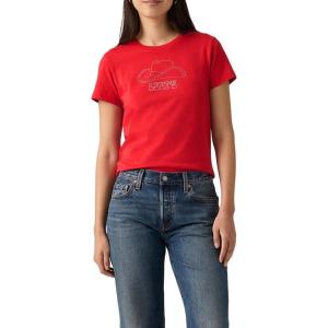 imageLevis Womens Perfect Crewneck Tee Shirt Also Available in PlusNew Rhinestone Cowboy Hat Urban Red