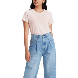 imageLevis Womens Perfect Crewneck Tee Shirt Also Available in PlusPink