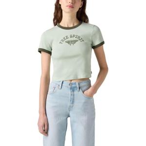 imageLevis Womens Perfect Graphic Tee ShirtDeep Depths