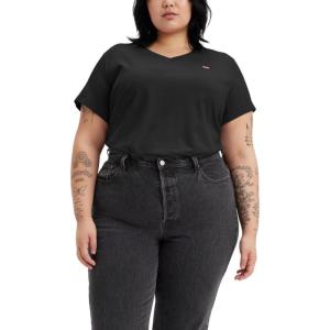 imageLevis Womens Perfect VNeck TShirtCaviar