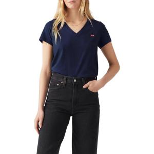 imageLevis Womens Perfect VNeck TShirtNew Peacoat