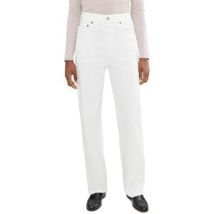 imageLevis Womens Ribcage Straight Full Length JeansNew Naturally Good Stretch