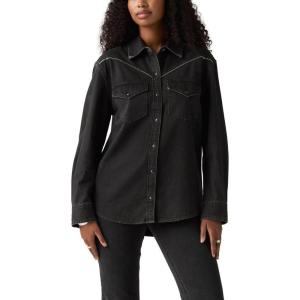 imageLevis Womens Sawyer Western ShirtNew First Or Last Shine
