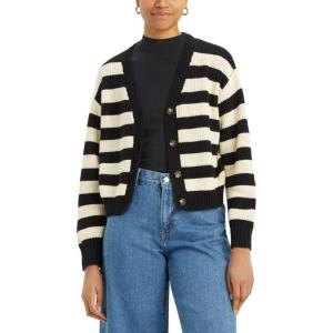 imageLevis Womens Snowflake CardiganButterfly Stripe Caviar