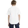 imageLevis Boys Short Sleeve Woven Button Up ShirtBright White