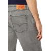 imageLevis Mens 514 Straight Fit Cut Jeans Also available in Big amp TallLight Gray Worn in