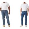 imageLevis Mens 541 Athletic Fit Jeans Also Available in Big amp TallNew White River Rock Stretch