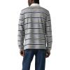 imageLevis Mens Classic Long Sleeve Rugby ShirtNew Ryker Stripe Heather