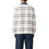 imageLevis Mens Classic Long Sleeve Rugby ShirtNew Timmothy Stripe Egret
