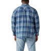 imageLevis Mens Classic Western Shirt Also Available in Big amp TallCrater Indigo Plaid