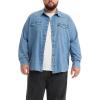 imageLevis Mens Classic Western Shirt Also Available in Big amp TallFranklin Stone Wash