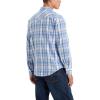 imageLevis Mens Classic Western Shirt Also Available in Big amp TallNew Deshawn Plaid Niagra Mist