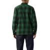 imageLevis Mens Classic Worker Long Sleeve ShirtNew Albany Plaid Dark Green Twill