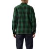 imageLevis Mens Classic Worker Long Sleeve ShirtNew Albany Plaid Dark Green Twill