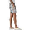 imageLevis Mens Easy ShortsNew Raul Plaid Sunset Blue Nonstretch