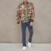 imageLevis Mens Flight Satin Unfilled Ma1 BomberBrown Camo Ma1 Filled