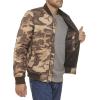 imageLevis Mens Flight Satin Unfilled Ma1 BomberBrown Camo Ma1 Filled