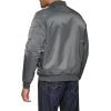 imageLevis Mens Flight Satin Unfilled Ma1 BomberGrey Ma1 Filled