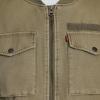imageLevis Mens Flight Satin Unfilled Ma1 BomberLight Olive Cotton