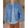 imageLevis Mens Flight Satin Unfilled Ma1 BomberNew Blue Unfilled