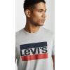 imageLevis Mens Graphic Tee Also Available in Big amp TallNew 84 Sportswear Logo Grey Midtone