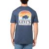 imageLevis Mens Graphic Tee Also Available in Big amp TallNew Denim Buffalo