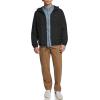 imageLevis Mens Hooded Rain Jacket amp WindbreakerBlack