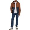 imageLevis Mens Hooded Rain Jacket amp WindbreakerBrown