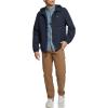imageLevis Mens Hooded Rain Jacket amp WindbreakerNavy