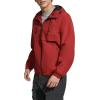 imageLevis Mens Hooded Rain Jacket amp WindbreakerRed