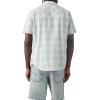 imageLevis Mens Short Sleeve Classic Western ShirtNew Earl Plaid Forgetmenot