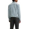 imageLevis Mens TruckerNew Light Indigo Destructed