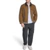 imageLevis Mens Workwear Cotton Canvas Corduroy Collar Depot JacketBrown Lightweight