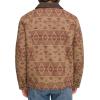 imageLevis Mens Workwear Cotton Canvas Corduroy Collar Depot JacketGeometric Print