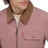 imageLevis Mens Workwear Cotton Canvas Corduroy Collar Depot JacketMauve Lightweight
