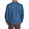 imageLevis Mens Workwear Cotton Canvas Corduroy Collar Depot JacketMedium Wash Denim Lightweight