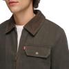 imageLevis Mens Workwear Cotton Canvas Corduroy Collar Depot JacketOlive