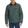 imageLevis Mens Workwear Cotton Canvas Corduroy Collar Depot JacketUrban Chic Quilt Lined