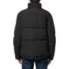 imageLevis mens Mixed Media Quilted Puffer Jacket With Sherpa Lined Collar Regular and Big amp Tall SizesBlack Solid