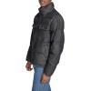 imageLevis mens Mixed Media Quilted Puffer Jacket With Sherpa Lined Collar Regular and Big amp Tall SizesBlack Wash Denim