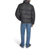 imageLevis mens Mixed Media Quilted Puffer Jacket With Sherpa Lined Collar Regular and Big amp Tall SizesBlack Wash Denim