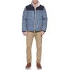 imageLevis mens Mixed Media Quilted Puffer Jacket With Sherpa Lined Collar Regular and Big amp Tall SizesFaded Blue Bandana