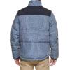 imageLevis mens Mixed Media Quilted Puffer Jacket With Sherpa Lined Collar Regular and Big amp Tall SizesFaded Blue Bandana