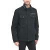 imageLevis mens Washed Cotton Military Jacket Regular amp Big amp Tall SizesBlack Unfilled