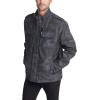 imageLevis mens Washed Cotton Military Jacket Regular amp Big amp Tall SizesBlue Camo Filled