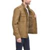 imageLevis mens Washed Cotton Military Jacket Regular amp Big amp Tall SizesKhaki Filled