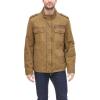 imageLevis mens Washed Cotton Military Jacket Regular amp Big amp Tall SizesKhaki Filled