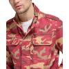 imageLevis mens Washed Cotton Military Jacket Regular amp Big amp Tall SizesKhaki Red Camo Unfilled