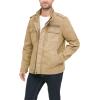 imageLevis mens Washed Cotton Military Jacket Regular amp Big amp Tall SizesLight Khaki Unfilled